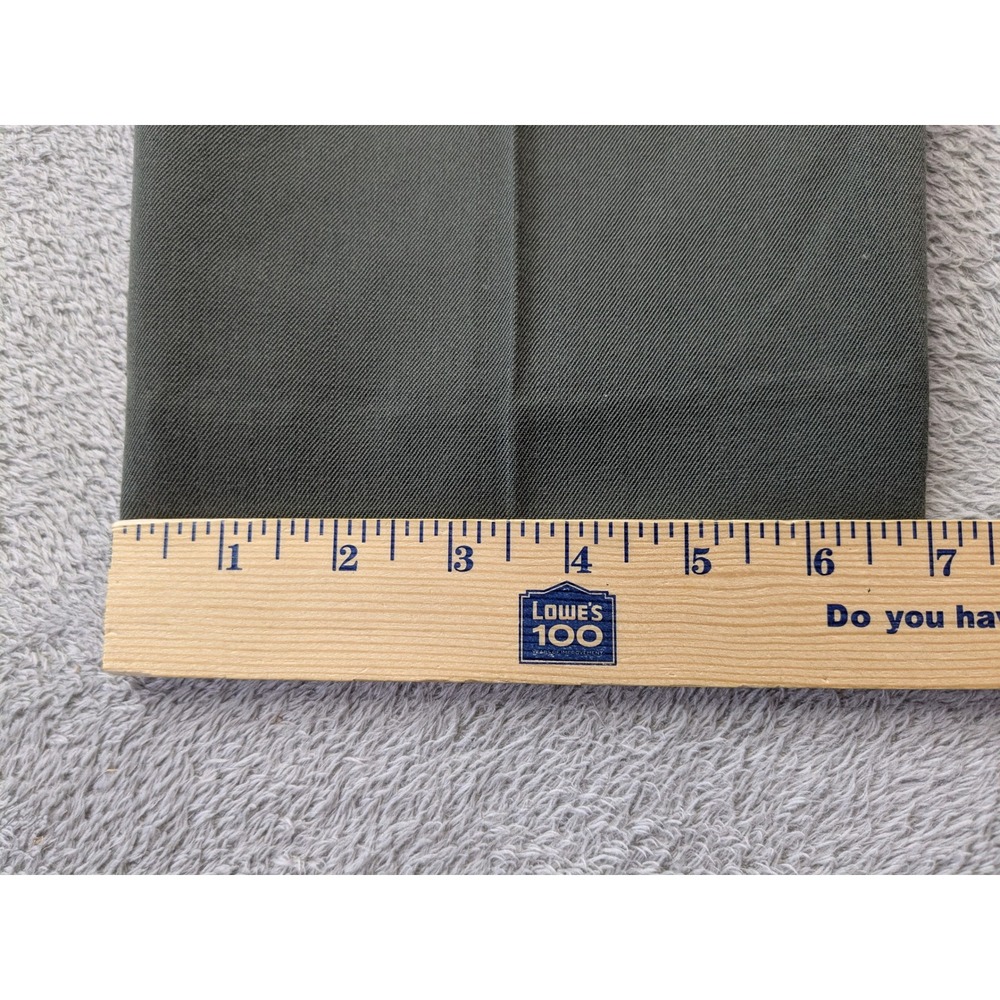 Austin Reed Classics Green 100% Worsted Wool Pleated High Rise Trousers Size 10 - Picture 8 of 14